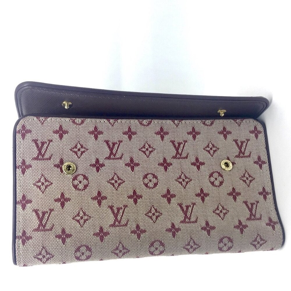 Louis Vuitton Monogram Idylle Mini Lin Long Wallet - Picture 7 of 11